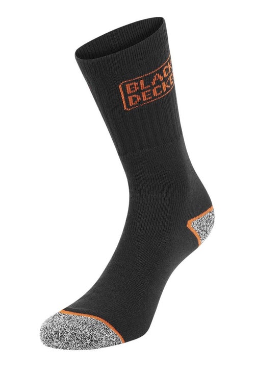 Lot de 6 Paires de Chaussettes hautes de travail TEK Black & Decker - Kiabi
