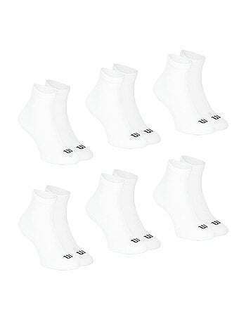 Lot de 6 paires de chaussettes homme Sport Wilson