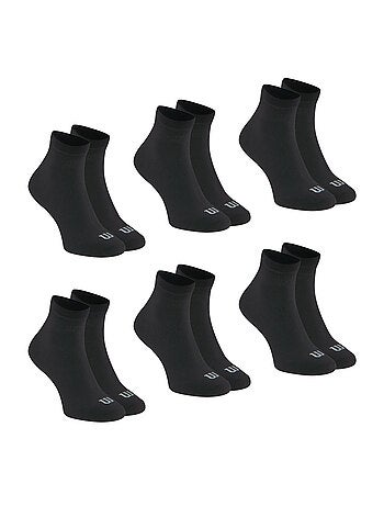 Lot de 6 paires de chaussettes homme Sport Wilson