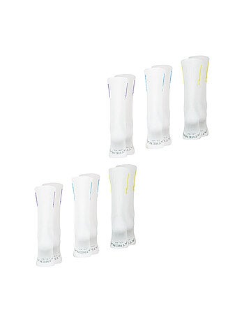 Lot de 6 paires de chaussettes mi-hautes homme Training Dry Athena