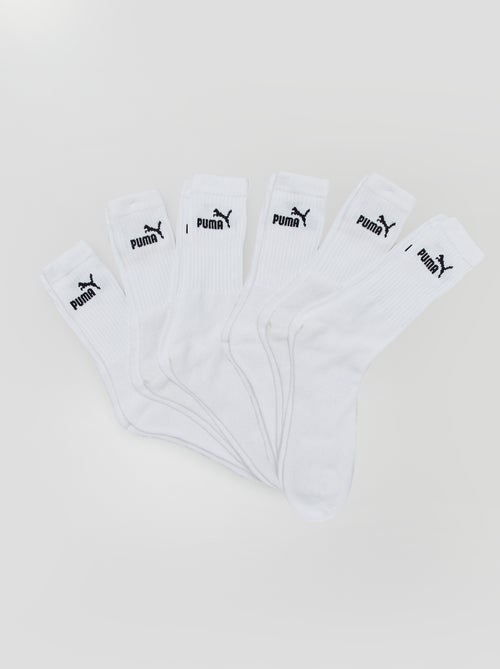 Lot de 6 paires de chaussettes 'Puma' - Kiabi