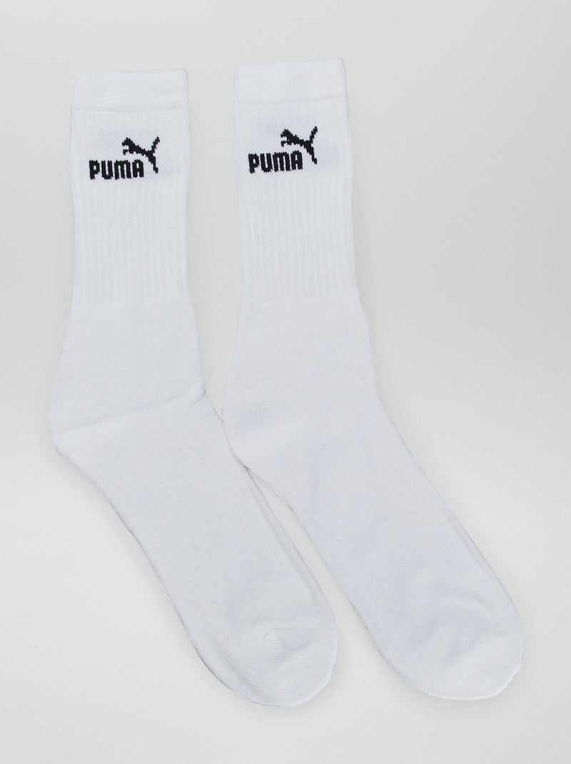 Lot de 6 paires de chaussettes 'Puma' Blanc - Kiabi