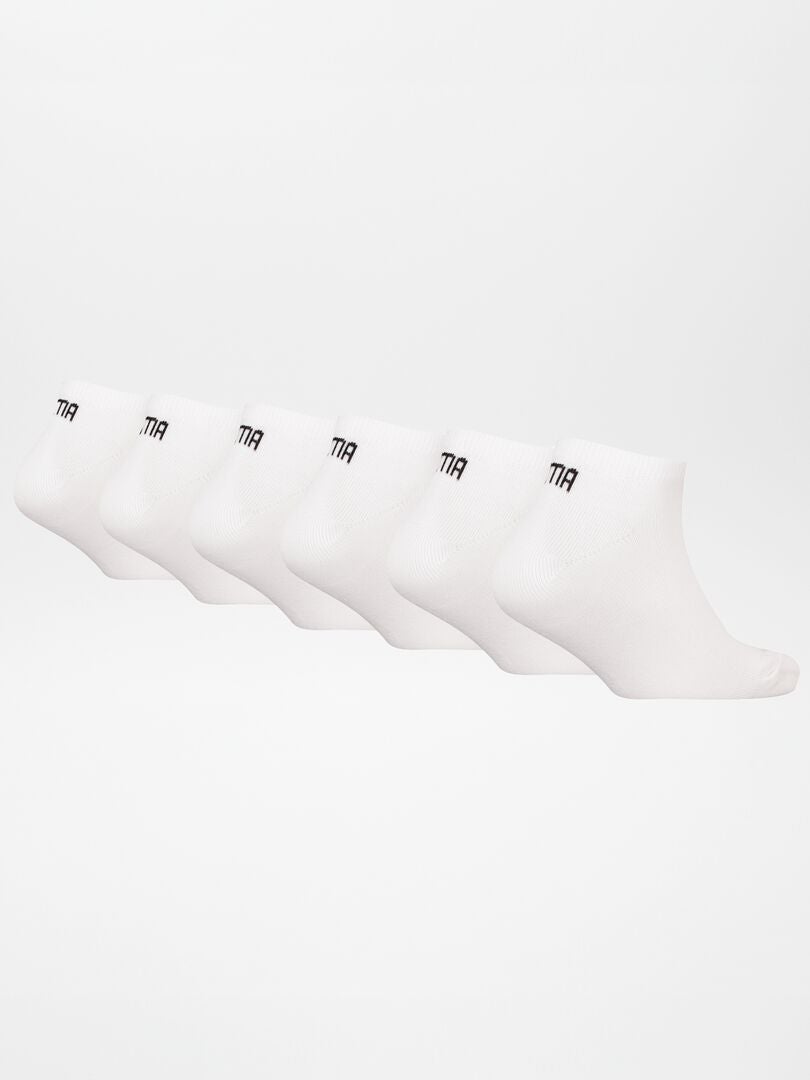 Mi-chaussettes confort - lot de 10 paires, noir / kaki / marron
