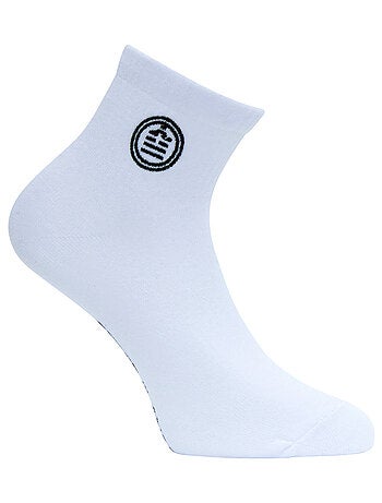 Lot de 6 paires de chaussettes quarter en coton peigné Serge Blanco Serge Blanco