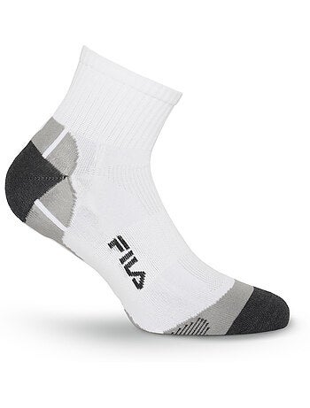 Lot de 6 paires de chaussettes quarter homme multisport fila