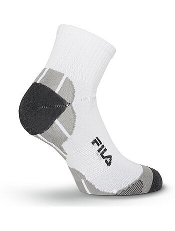 Lot de 6 paires de chaussettes quarter homme multisport fila