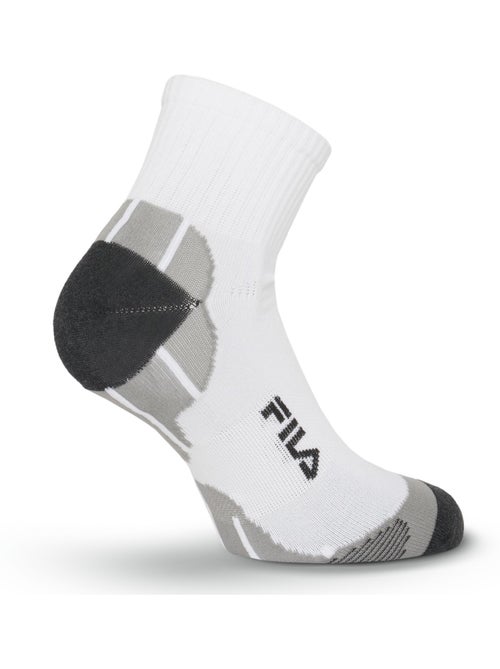 Lot de 6 paires de chaussettes quarter homme multisport fila - Kiabi Lot de 6 paires de chaussettes quarter homme multisport fila - Kiabi