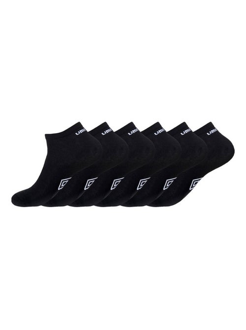 Lot de 6 Paires de Chaussettes Sneackers Homme Taille 43/46 Umbro - Kiabi