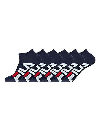 Lot de 6 Paires de Chaussettes socquettes homme 9199 Fila
