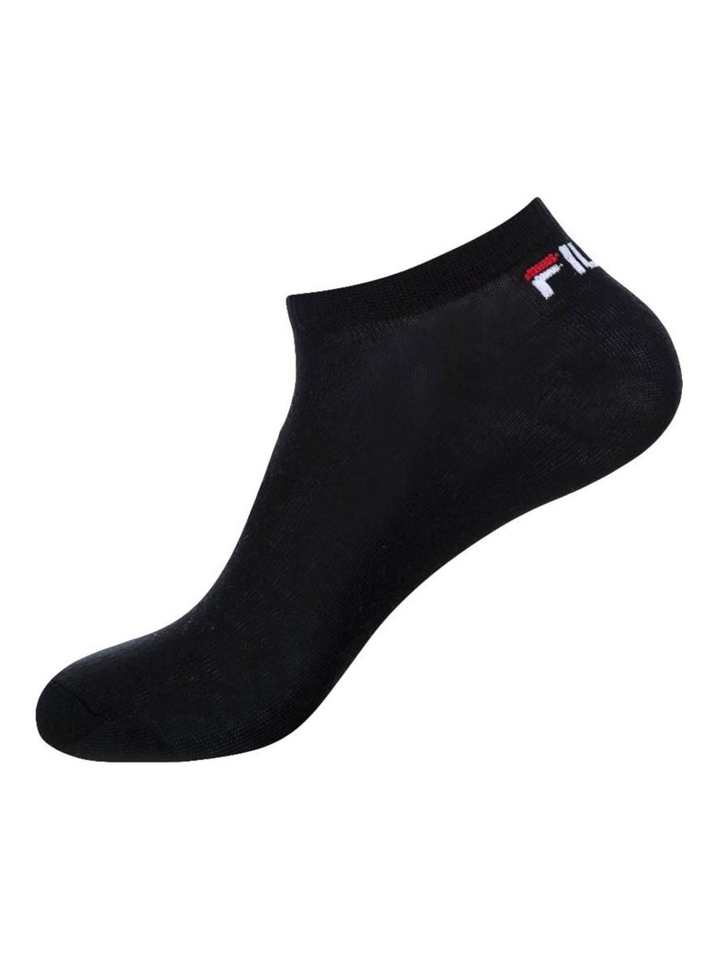 Lot de 6 Paires de Chaussettes socquettes homme Fila Noir - Kiabi