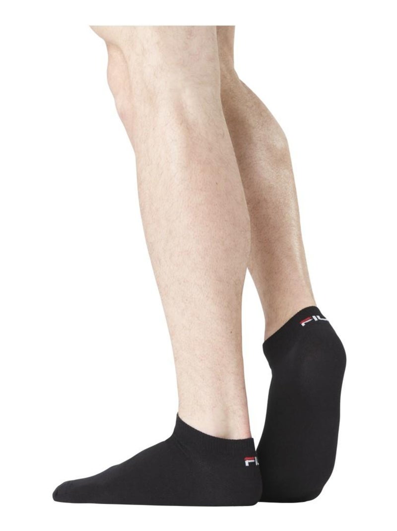 Lot de 6 Paires de Chaussettes socquettes homme Fila Noir - Kiabi