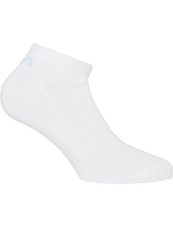 Lot de 6 paires de chaussettes socquettes homme sky blanc fila