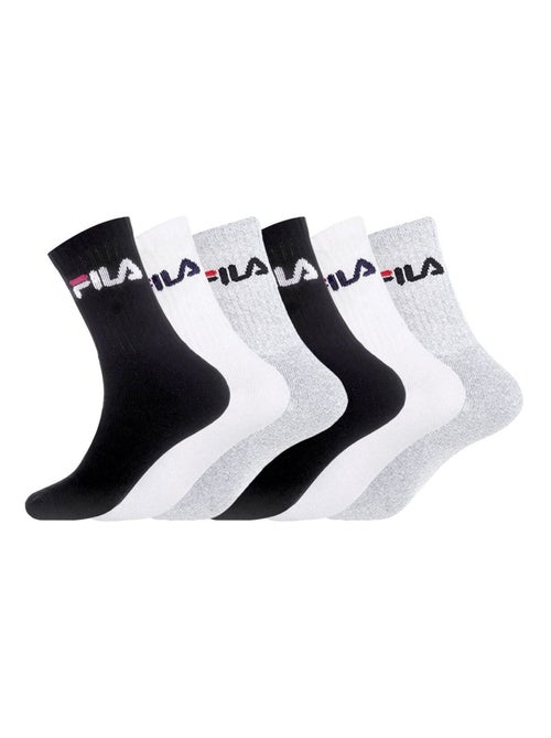 Lot de 6 Paires de Chaussettes Tennis Assorties Fila - Kiabi