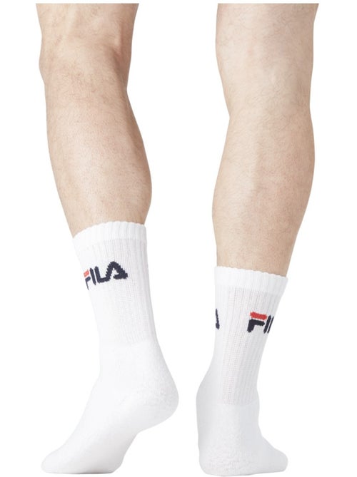 Lot de 6 paires de chaussettes tennis assorties fila - Kiabi Lot de 6 paires de chaussettes tennis assorties fila - Kiabi