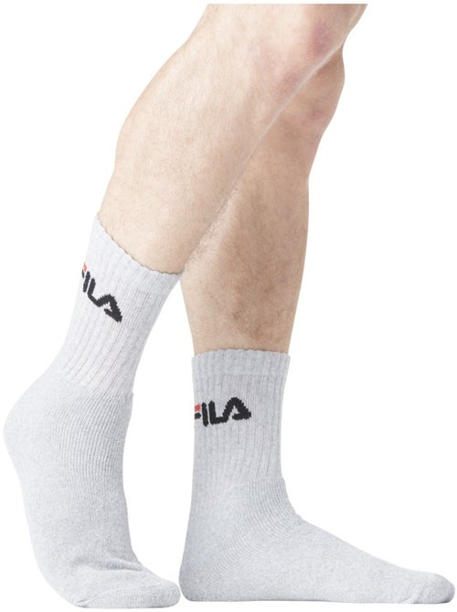 Lot de 6 paires de chaussettes tennis assorties fila - Kiabi Lot de 6 paires de chaussettes tennis assorties fila - Kiabi