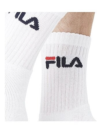Lot de 6 paires de chaussettes tennis homme fila
