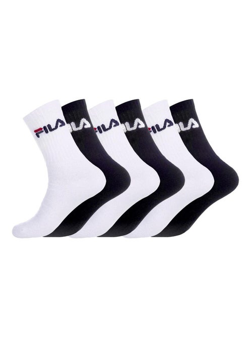 Lot de 6 Paires de Chaussettes Tennis homme Fila - Kiabi