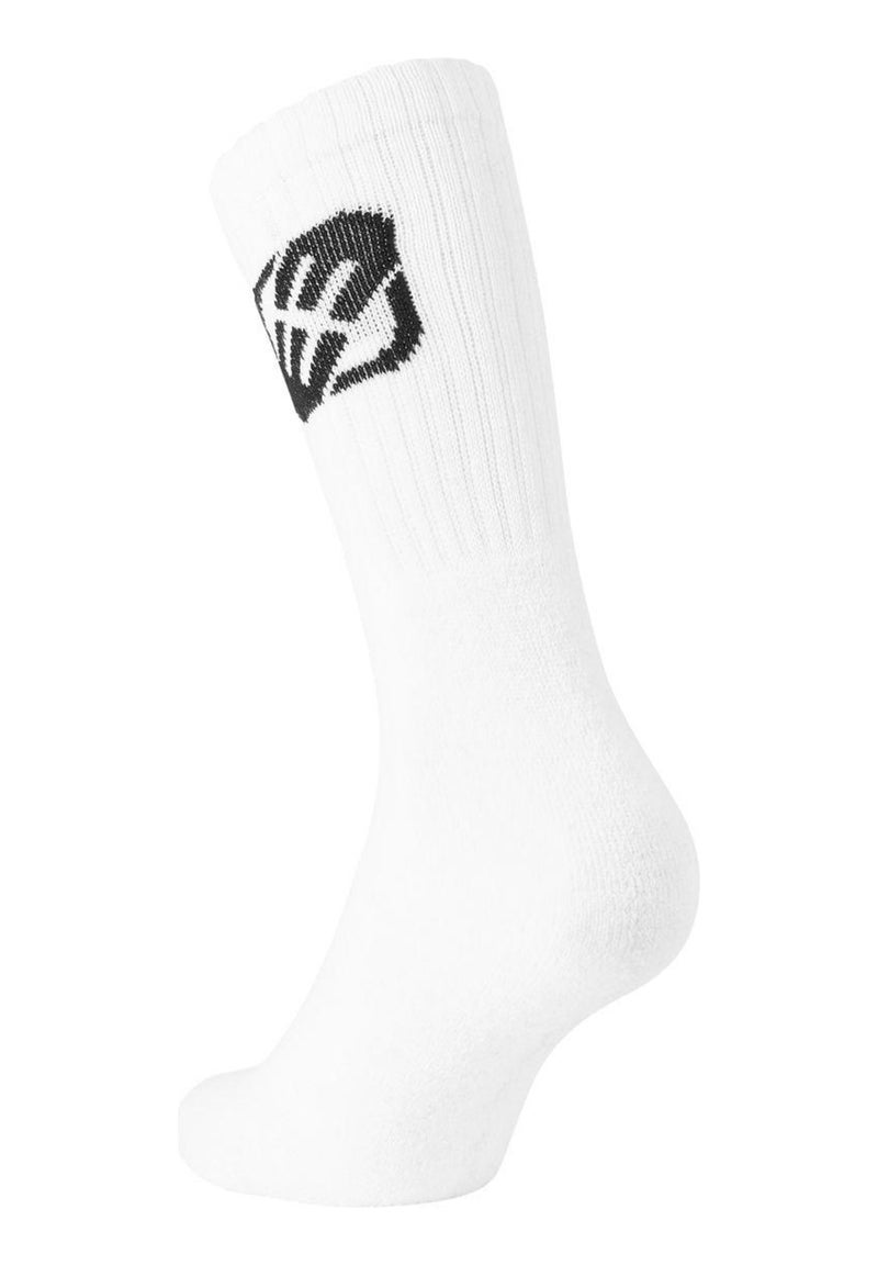 Lot de 6 Paires de Chaussettes Tennis homme Freegun Blanc - Kiabi