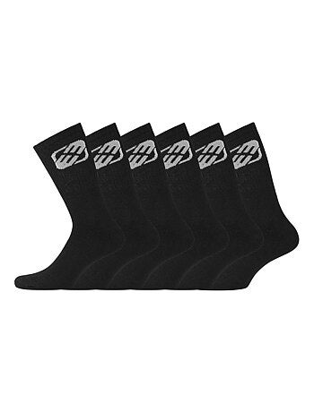 Lot de 6 Paires de Chaussettes Tennis homme Freegun