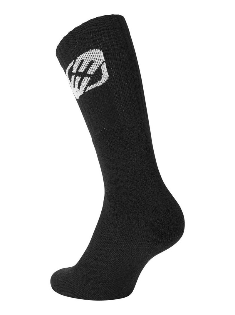 Lot de 6 Paires de Chaussettes Tennis homme Freegun Noir - Kiabi