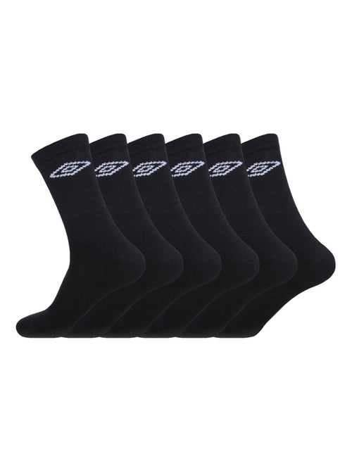 Lot de 6 Paires de Chaussettes Tennis homme Umbro - Kiabi