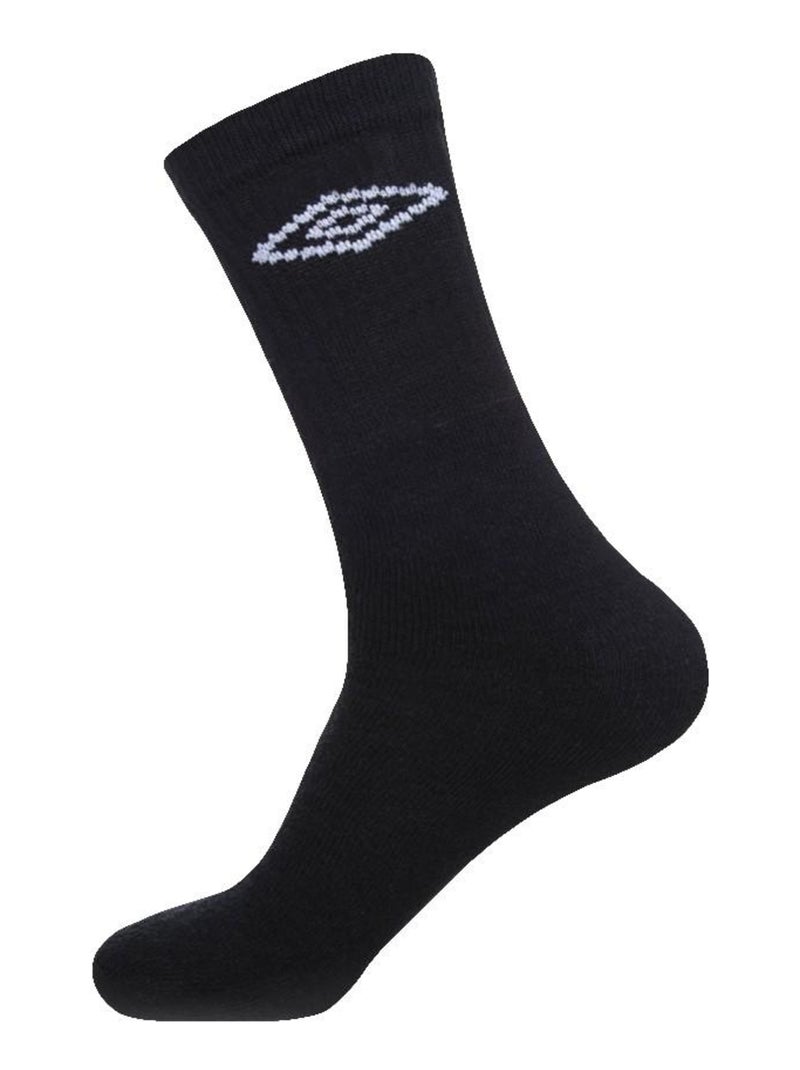 Lot de 6 Paires de Chaussettes Tennis homme Umbro Noir - Kiabi