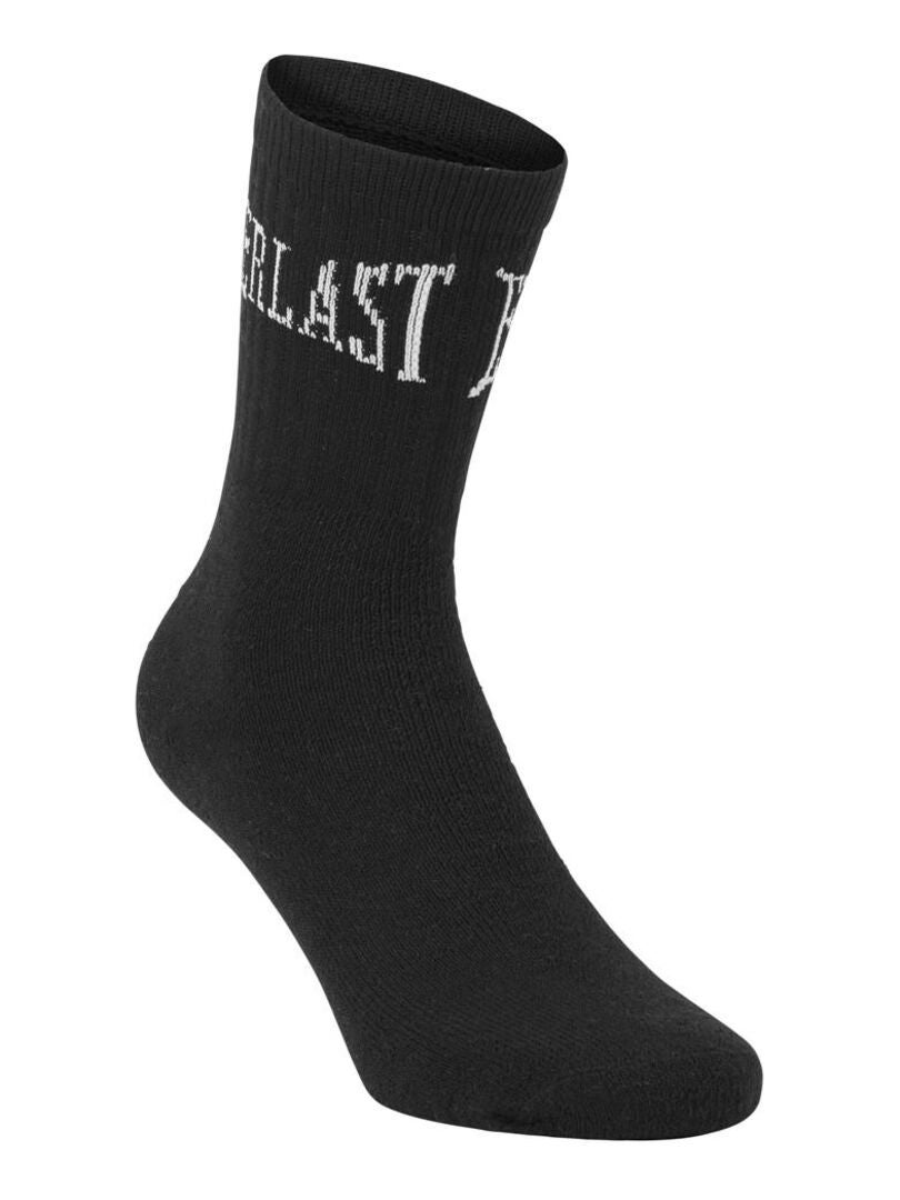 Lot De Chaussettes De Tennis Uni - Noir, Blanc, Gris - Coton/polyester - Homme/Femme - Neuf Avec étiquettes