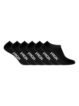 Lot de 6 paires de chaussettes tiges courtes junior Freegun noir Freegun