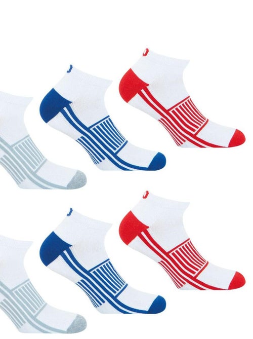 Lot de 6 paires de mi-chaussettes Homme Wilson - Kiabi