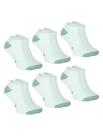 Lot de 6 paires de socquettes homme Ecopack Sport Athena