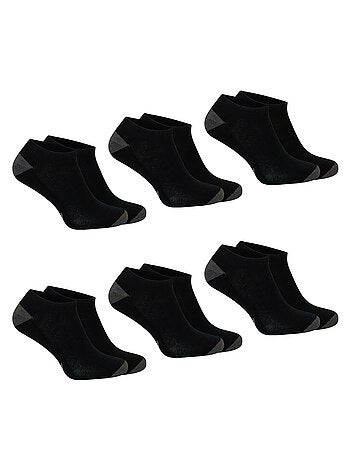 Lot de 6 paires de socquettes homme Ecopack Sport Athena