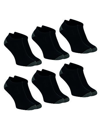 Lot de 6 paires de socquettes homme Ecopack Sport Athena