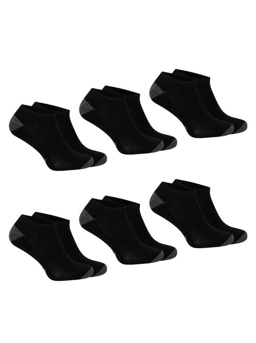 Lot de 6 paires de socquettes homme Ecopack Sport Athena - Kiabi