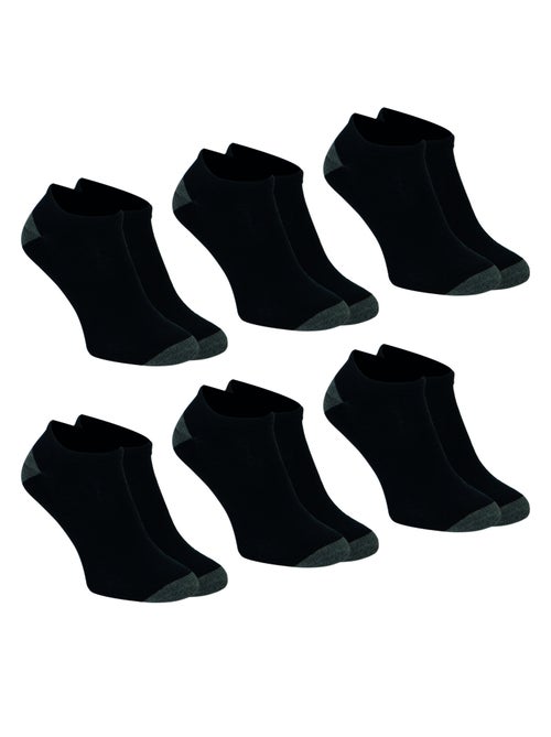 Lot de 6 paires de socquettes homme Ecopack Sport Athena - Kiabi