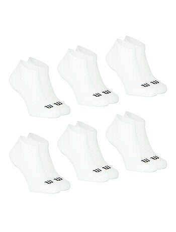 Lot de 6 socquettes homme Sport Wilson