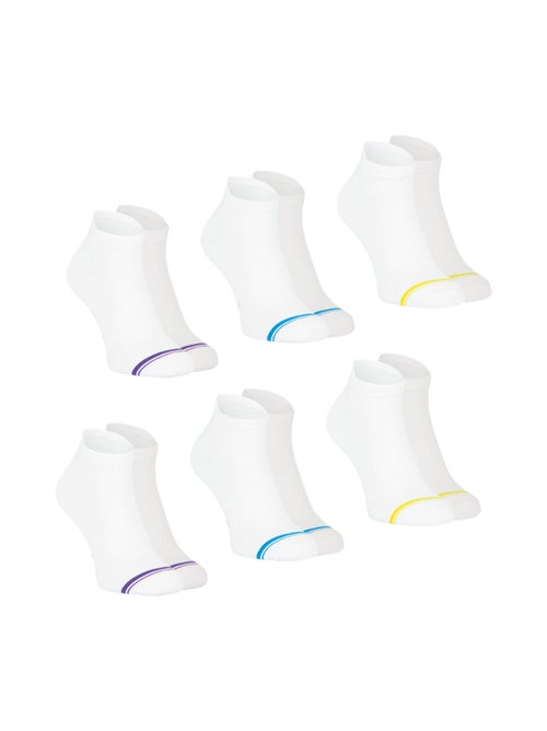 Lot de 6 paires de socquettes homme Training Dry Athena - Kiabi