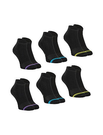 Lot de 6 paires de socquettes homme Training Dry Athena