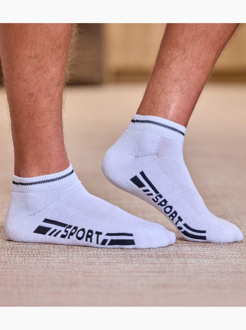 Lot de 6 Paires de Socquettes Sport - ATLAS FOR MEN - Kiabi Lot de 6 Paires de Socquettes Sport - ATLAS FOR MEN - Kiabi