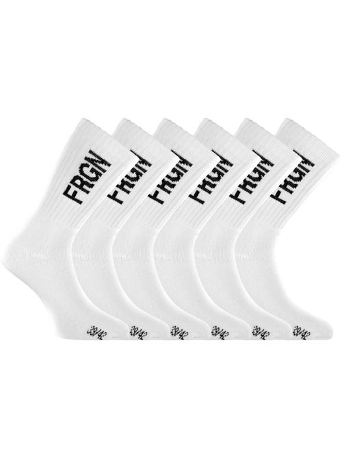 Lot de 6 paires de tennis enfant modèle FRGN Freegun - Kiabi