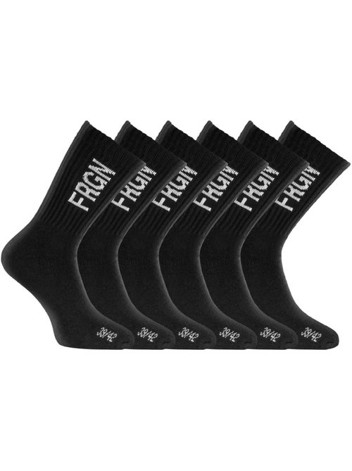 Lot de 6 paires de tennis enfant modèle FRGN Freegun - Kiabi