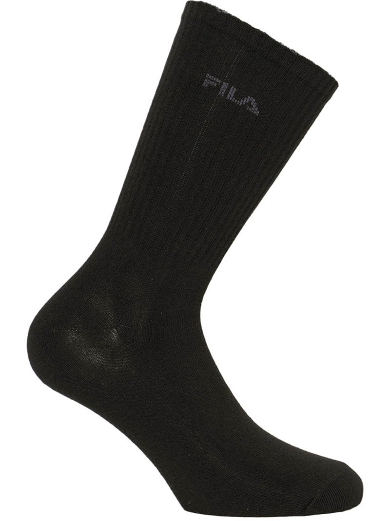 Lot de 6 Paires de tennis homme en viscose de bambou FU5513 Fila Vert kaki - Kiabi