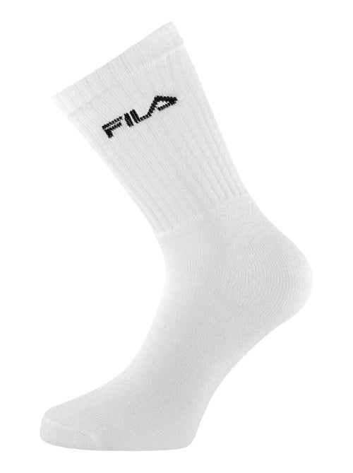 Lot de 6 paires de tennis homme F9581 Blanc Fila - Kiabi