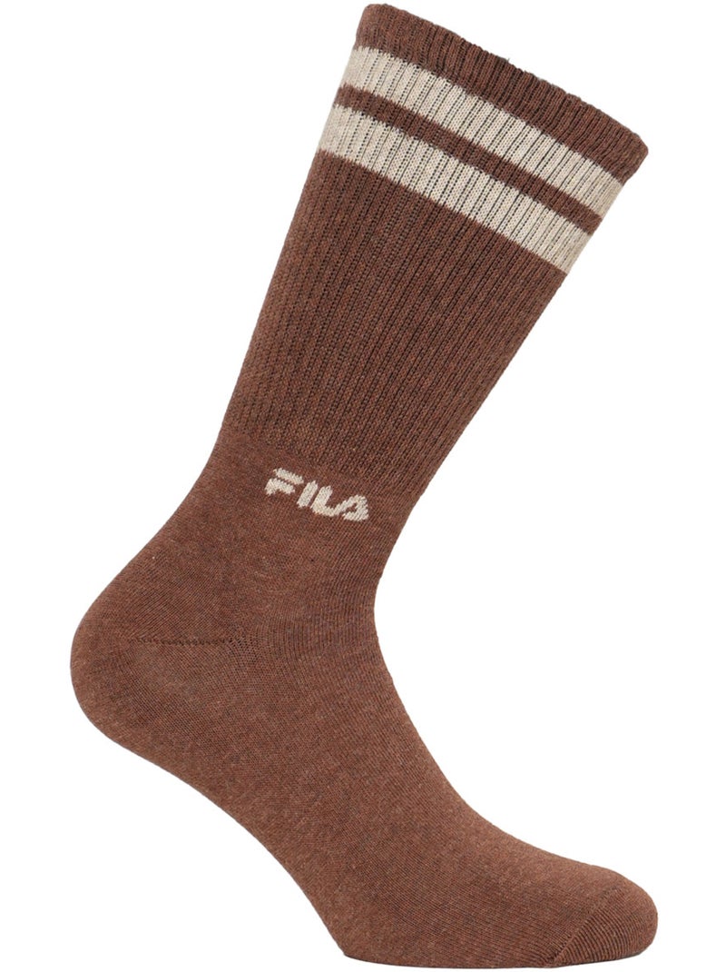 Lot de 6 Paires de tennis homme Lifestyle FU5371 Fila Marron - Kiabi