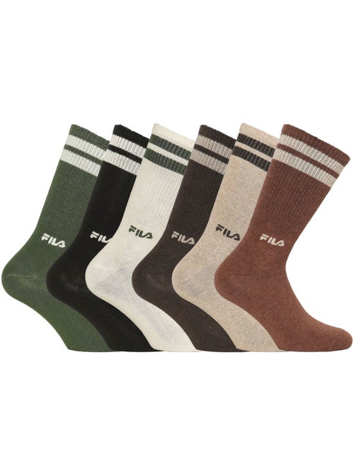 Lot de 6 Paires de tennis homme Lifestyle FU5371 Fila - Kiabi