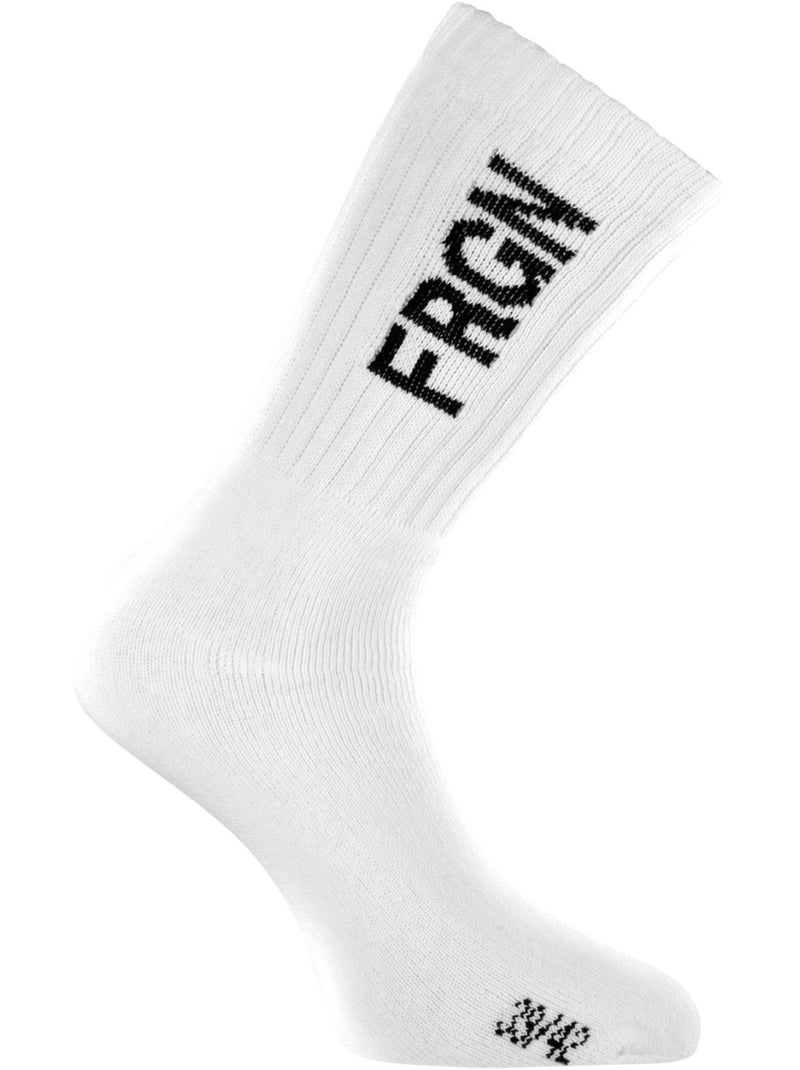 Lot de 6 paires de tennis homme modèle FRGN Freegun Blanc - Kiabi