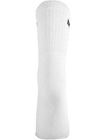 Lot de 6 paires de tennis homme uni logo noir 120 aiguilles spugna pierre cardin