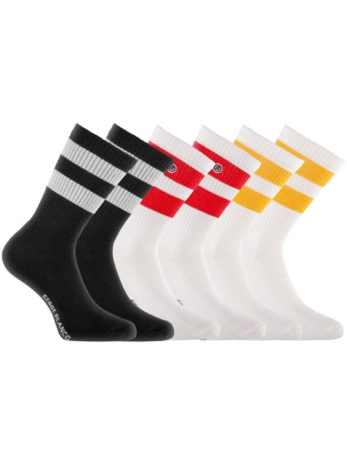 Lot de 6 paires de tennis Serge Blanco Serge Blanco - Kiabi
