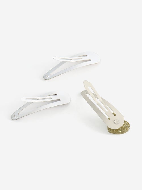 Lot de 6 pinces clic clac - Kiabi Lot de 6 pinces clic clac - Kiabi