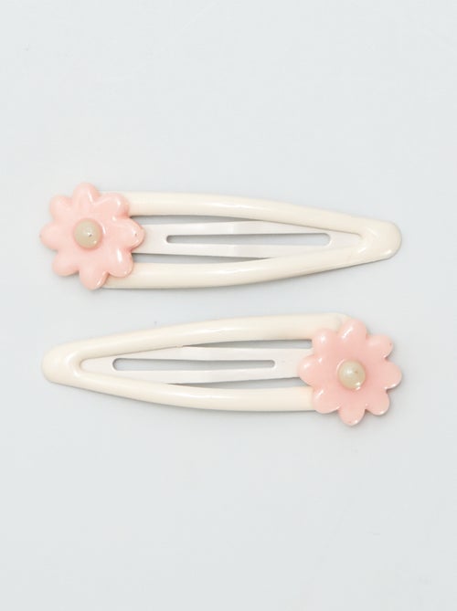 Lot de 6 pinces clic clac - Kiabi