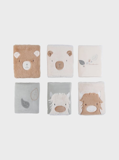 Lot de 6 protèges barreaux pour lit et parc bébé Noukie's - Kiabi